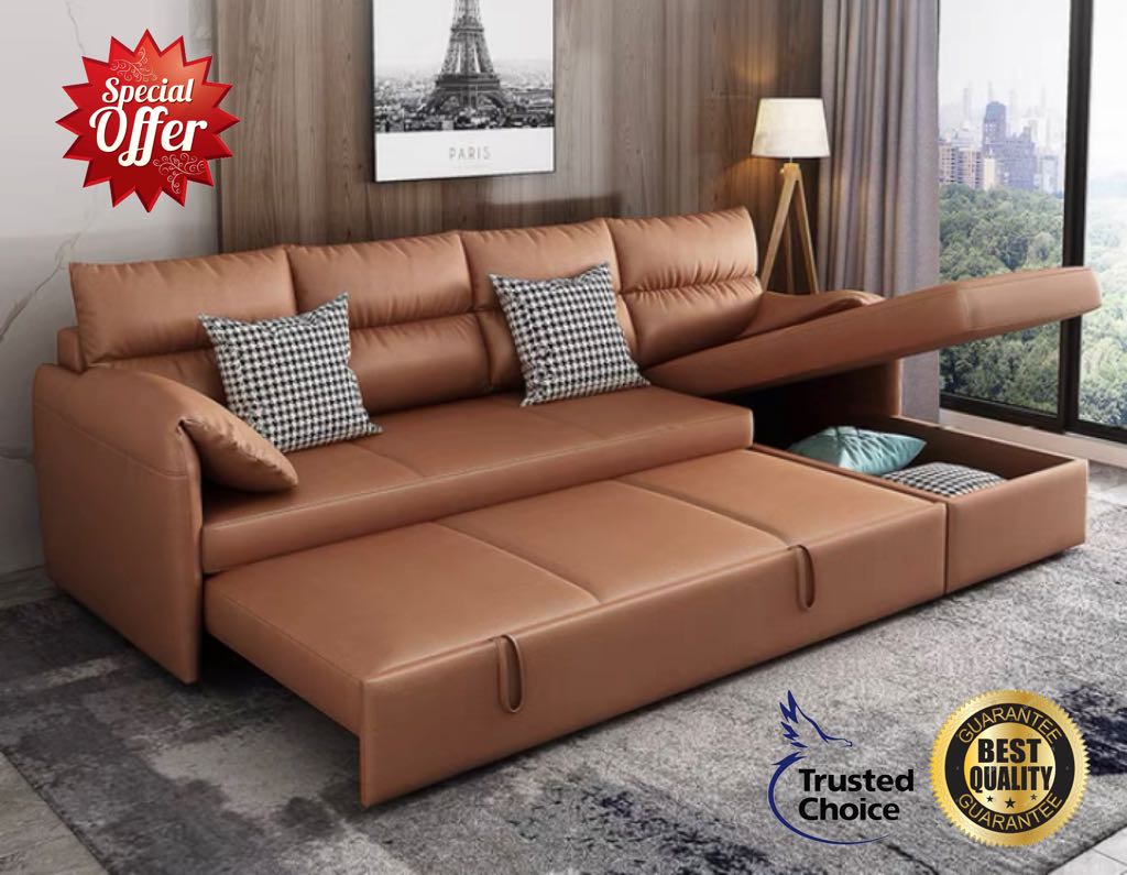 multi functional sofa double bed