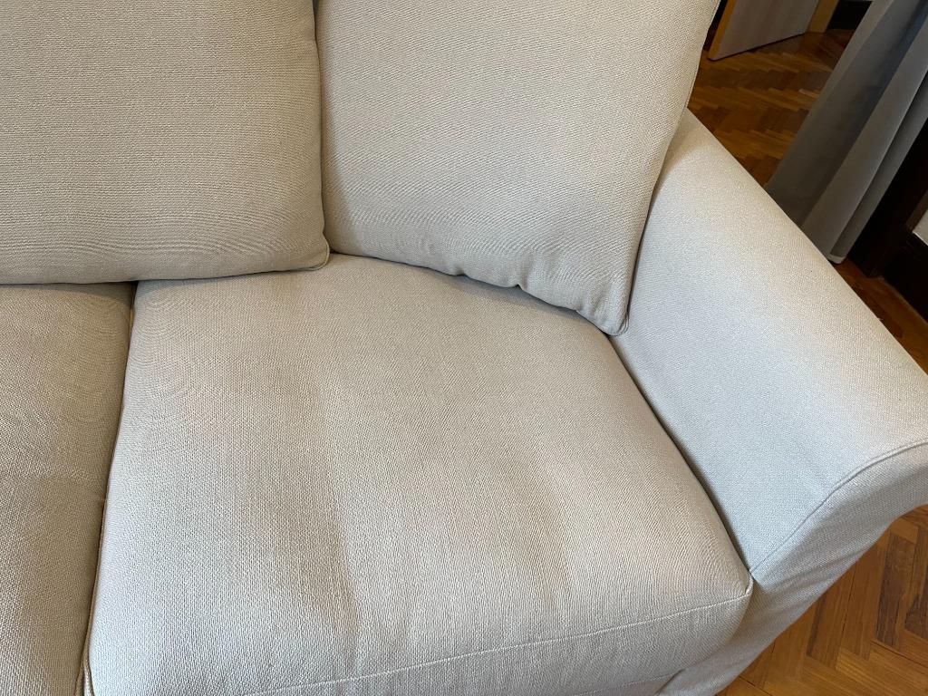 2 seater fabric sofa "Gronlid" from Ikea, Furniture & Home Living