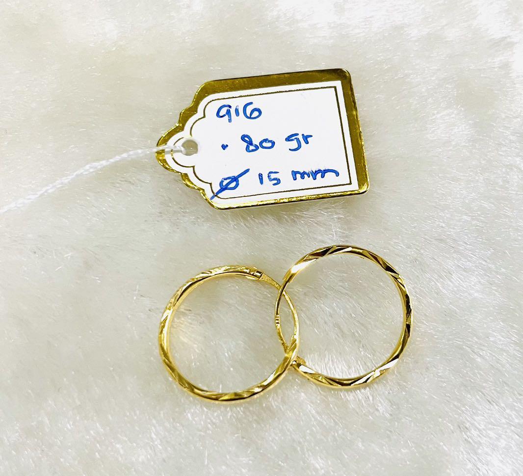 916 Gold Hoop Earrings Women s Fashion Jewelry Organisers