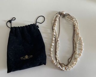 古董珍珠頸鏈64212407406723110