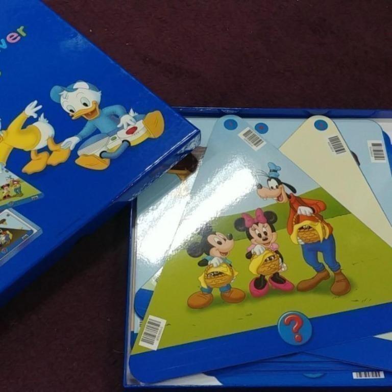 迪士尼美語世界Disney World Family of English Q & A cards set 100張  