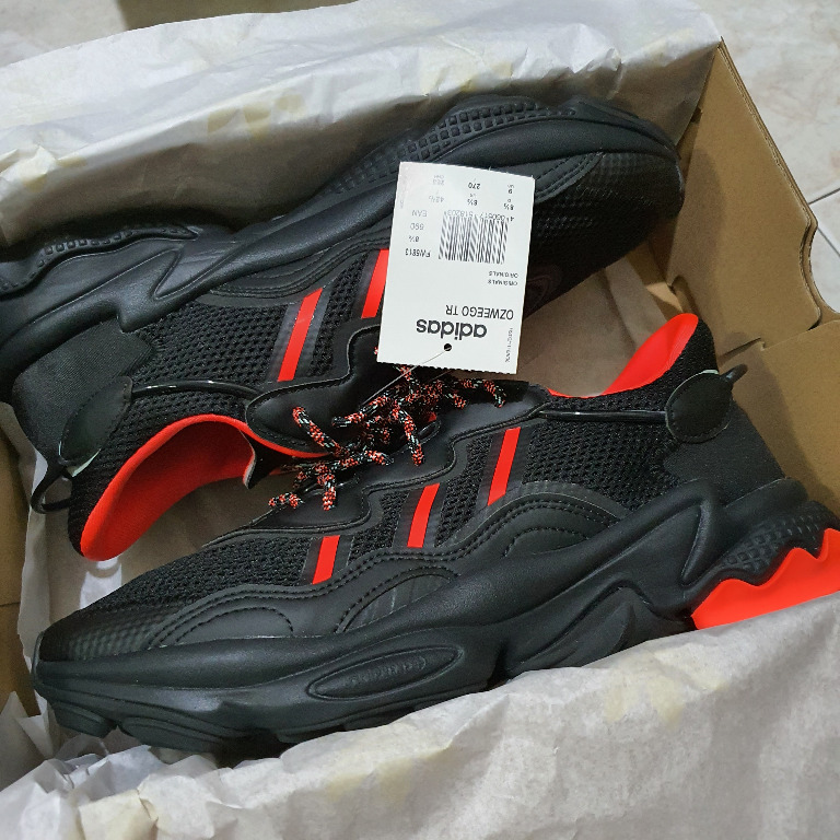 Ozweego black new arrivals orange