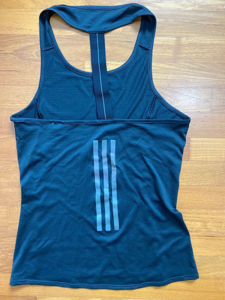Adidas Reflective Running Top, Women's Fashion, Activewear on Carousell
