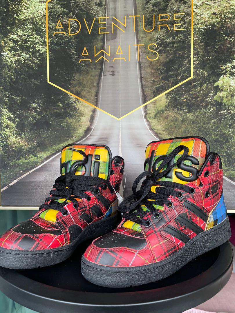 Adidas sneakers x collab with Jeremy Scott