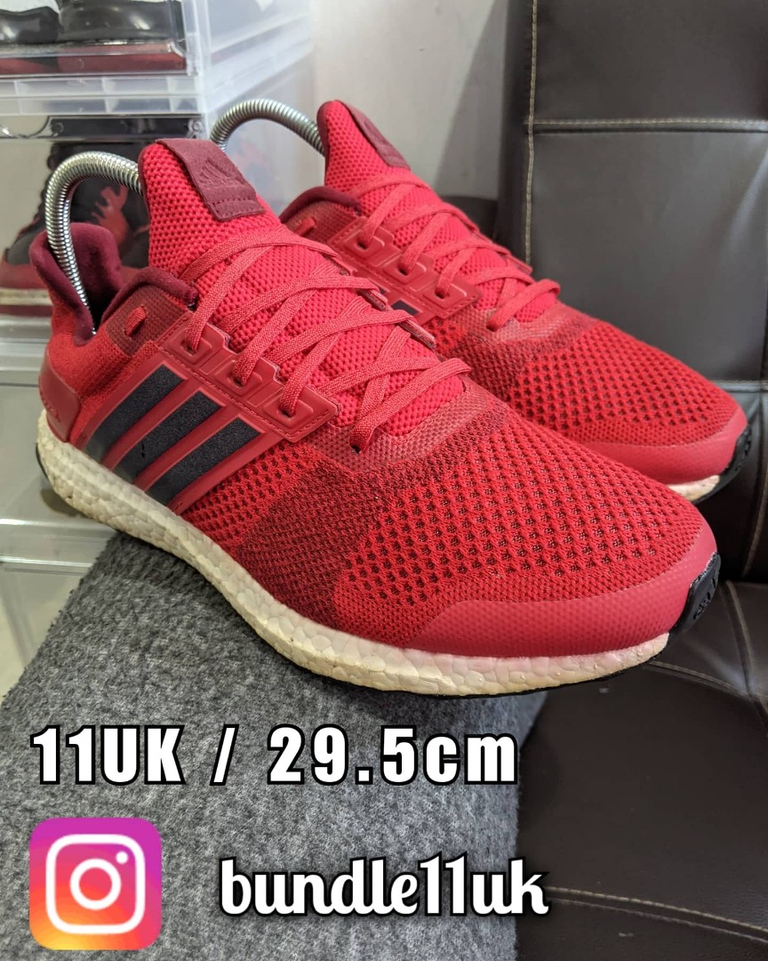 Adidas Ultra Boost ST Ray Red Originals 11UK Men s Fashion