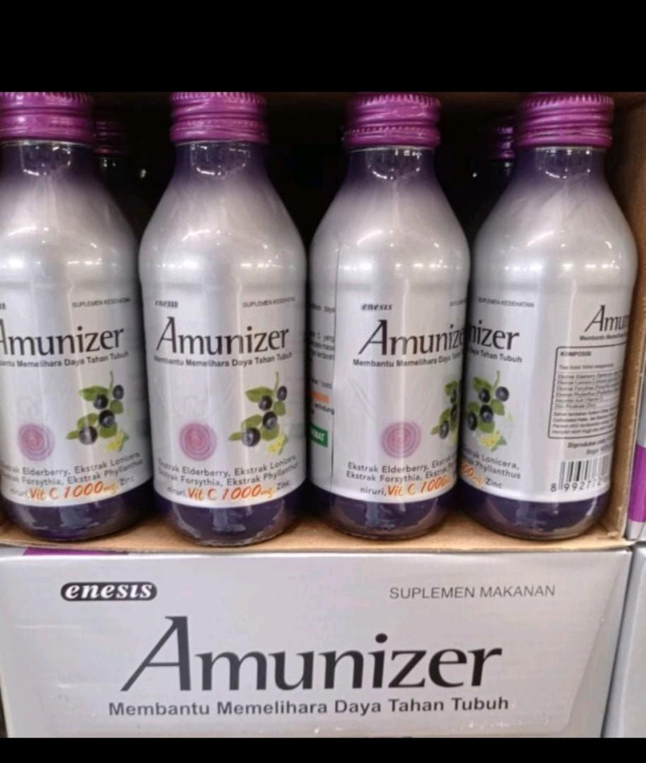 Amunizer Vitamin C 1000 Mg Botol 140 Ml Makanan Minuman Makanan Instan Di Carousell