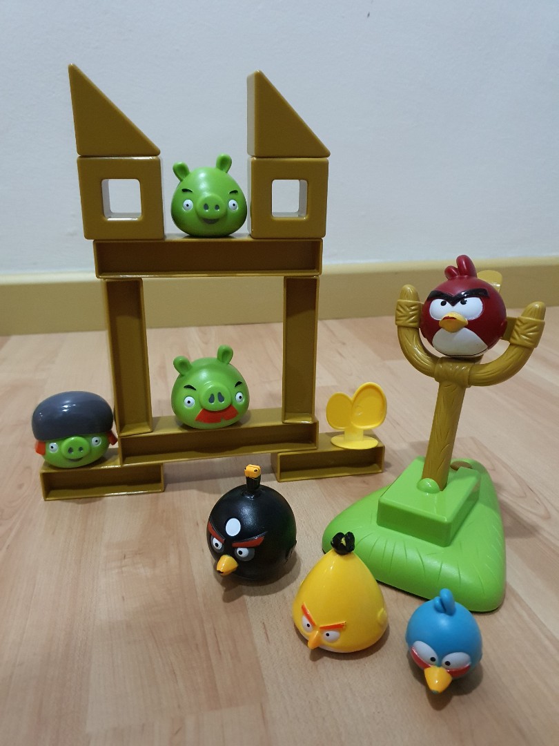 Angry birds shop toys set