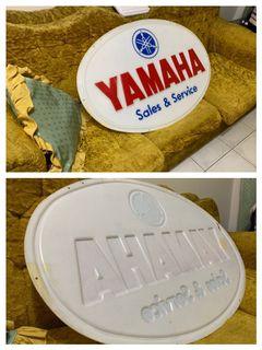 Extremely rare Yamaha Dealership Signage