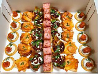 Assorted Canapes/Bite sized treats