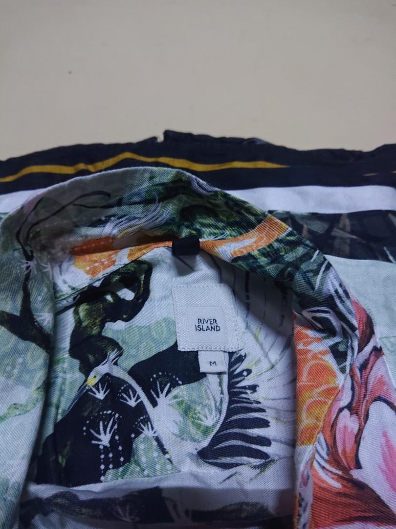 River island hawaiian shirt on sale