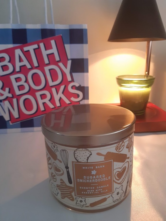 Bath & Body Works 3-wick Candle Sugared Snickerdoodle, Furniture & Home  Living, Home Fragrance on Carousell