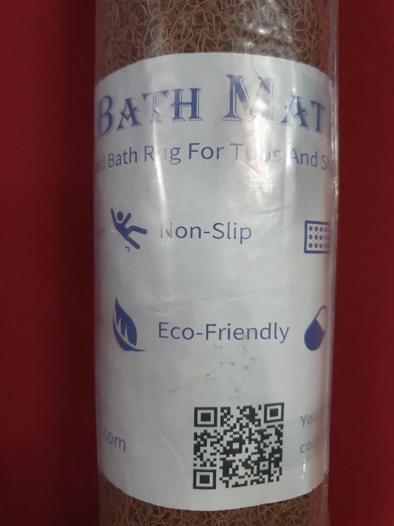 BATHMAT (FROM USA) (Category: Bathtub & Bath Accessories) located in Quezon City. Submitted by ramt12 (Listing ID 1100160820, Image 1). Description: Anti-slip bath mat Color Brown High quality material.