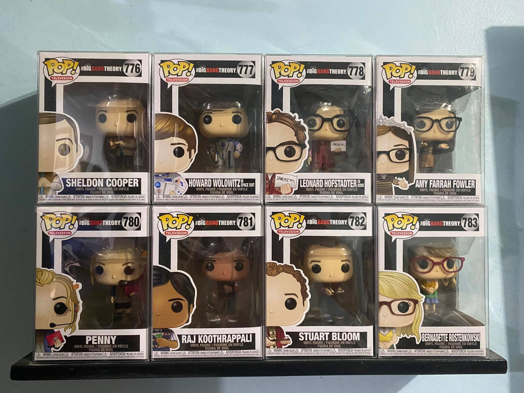 Big Bang Theory Funko Pop! Set, Hobbies & Toys, Toys & Games on Carousell