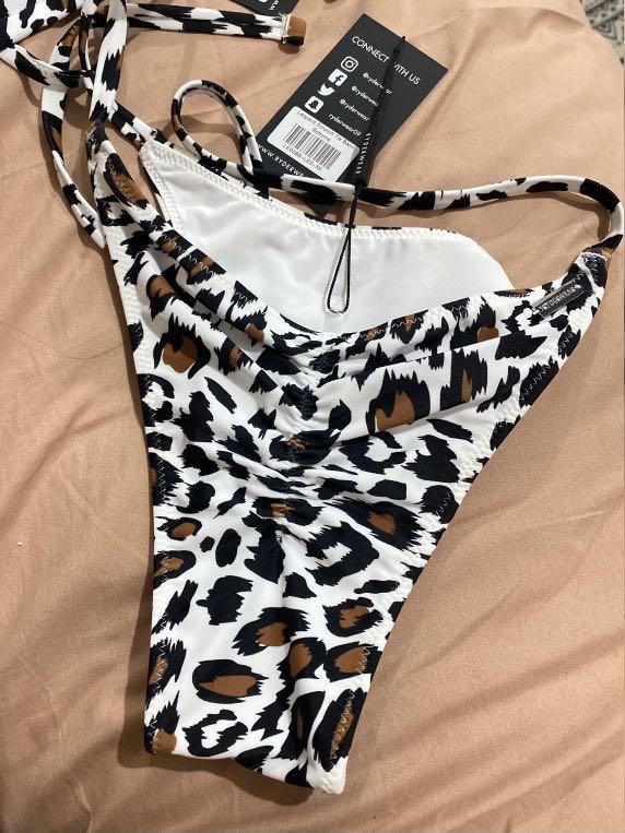 Ryderwear Leopard Bikini/String Bikini/Triangle/Side Tie, Women's ...