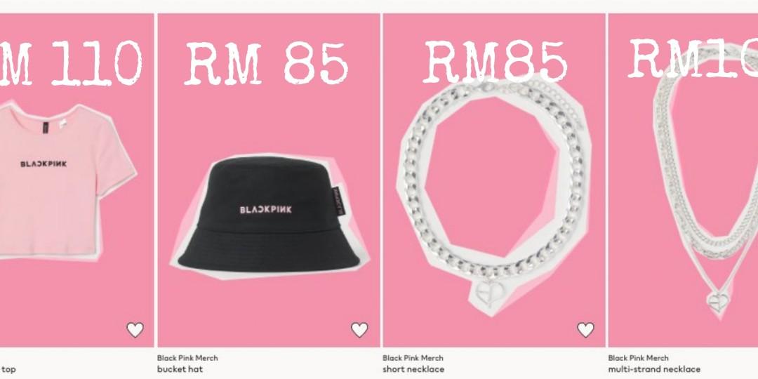blackpink cap h&m