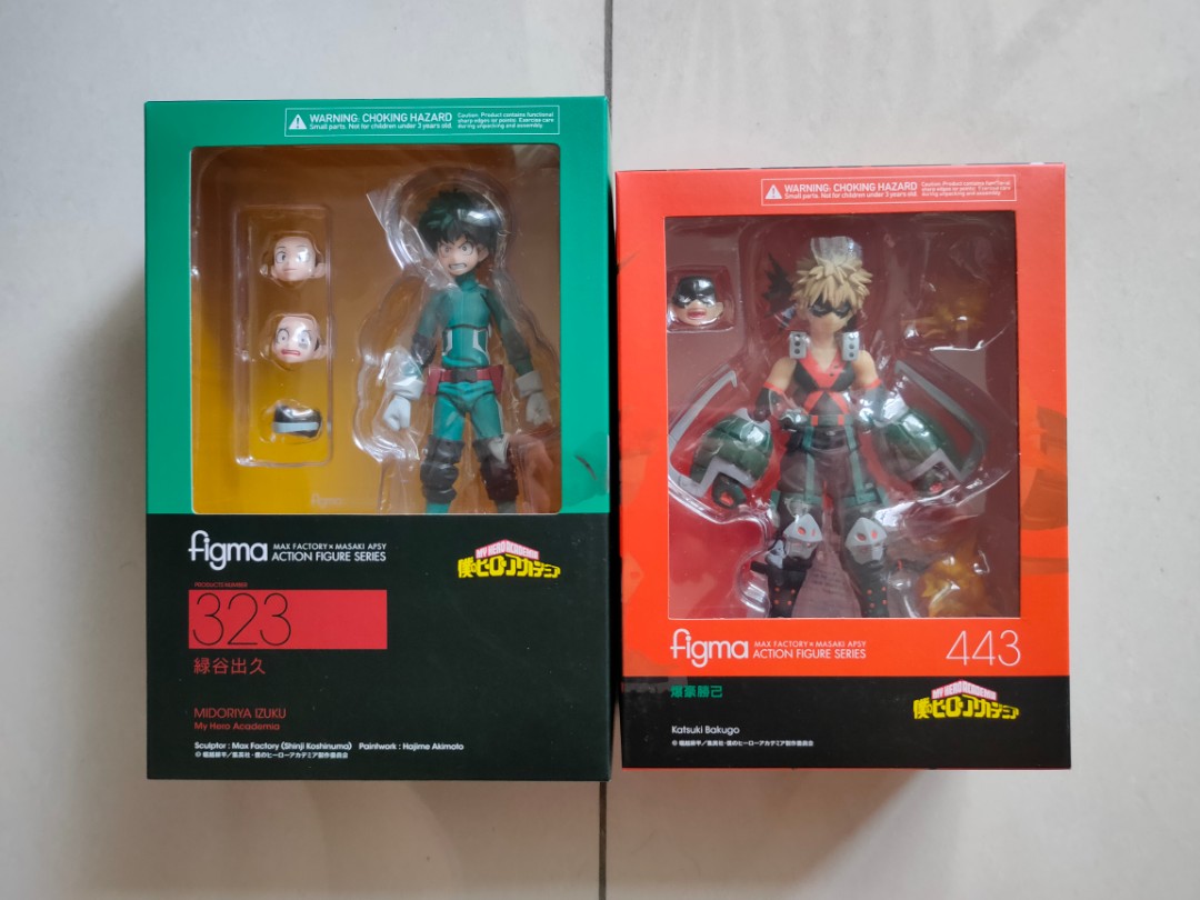 Boku no Hero Academia Figma Midoriya Izuku Katsuki Bakugo