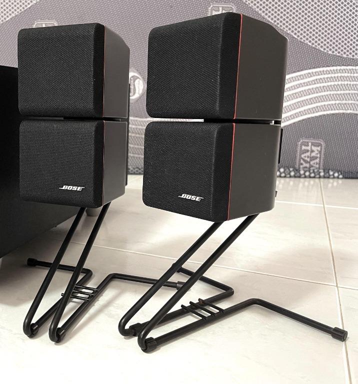 Bose Acoustimass 5 Series II Lifestyle Cube Speakers Home Theater Speaker System Stand Cable