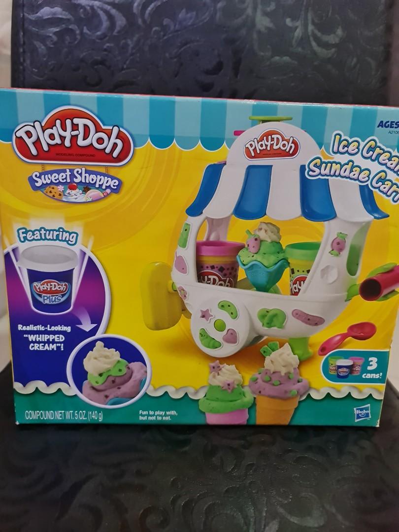 Play doh sweet shoppe sale ice cream sundae cart