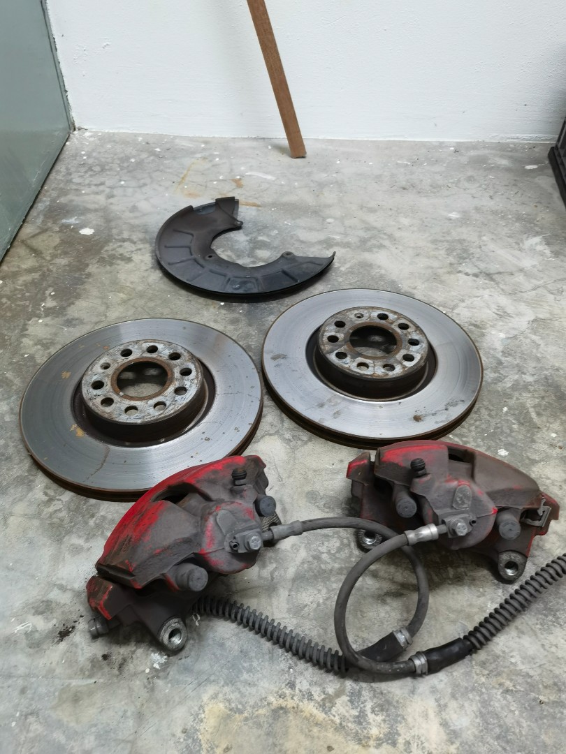 Caliper + rotor for VW Golf GTI Mk6 (front set), Auto Accessories on