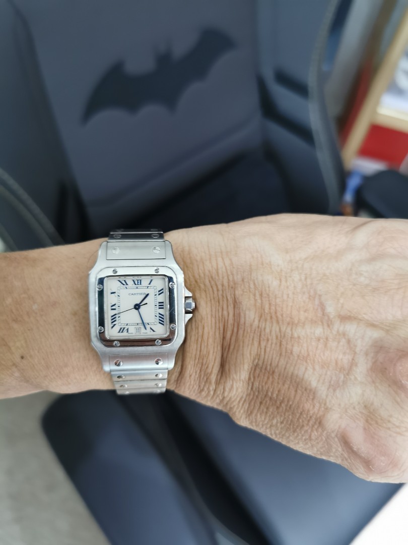 Cartier Santos Galbee Quartz 29mmx41mm