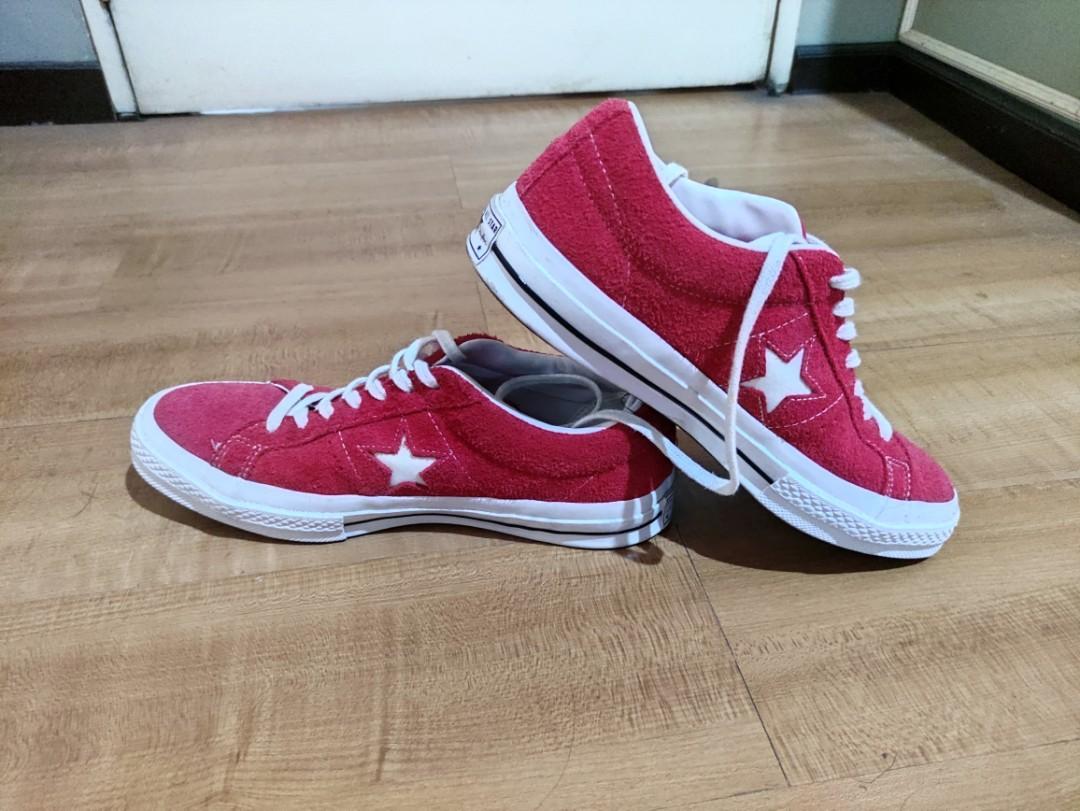 Converse one stars red deals