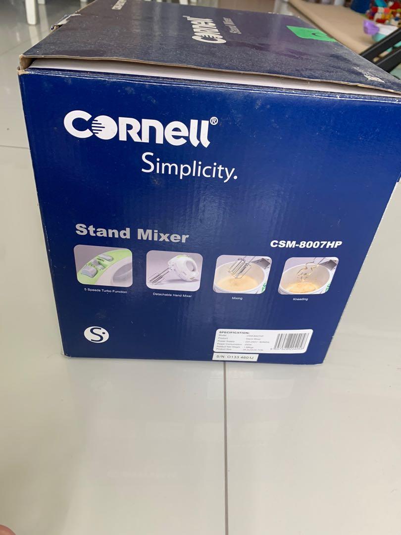 CORNELL STAND MIXER CSM 8007HP, TV & Home Appliances, Kitchen