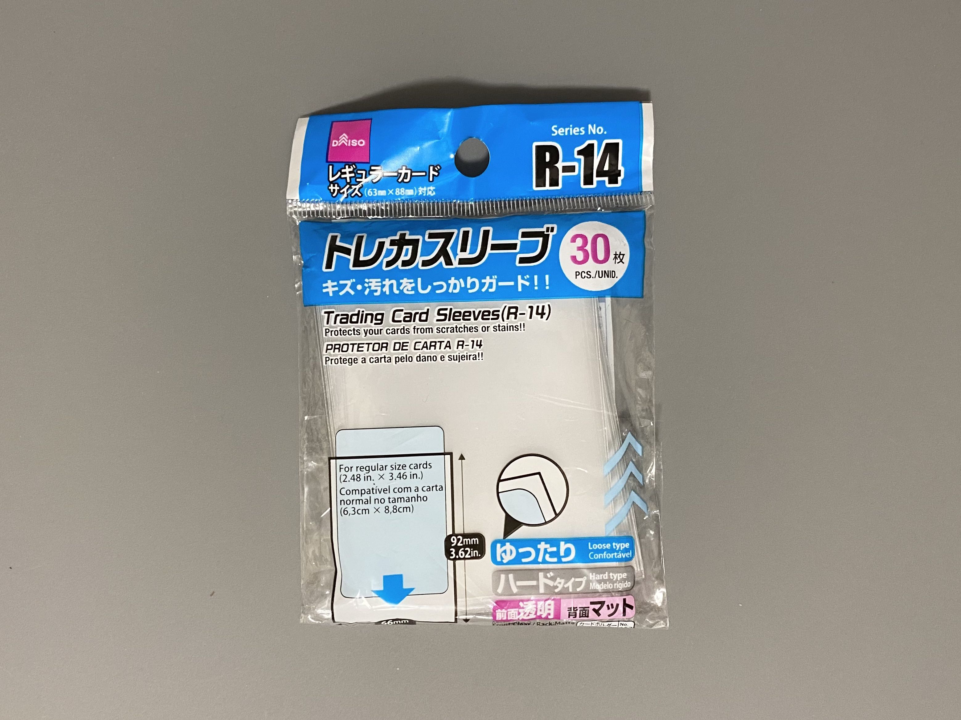 Daiso card sleeve, Everything Else on Carousell