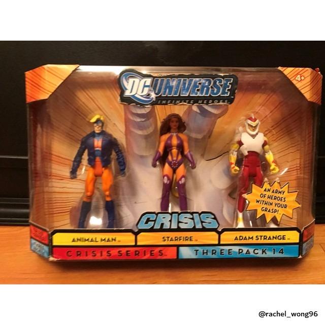 DC Universe Crisis Infinite Heroes: Starfire, Animal Man & Adam Strange  Action Figures #14