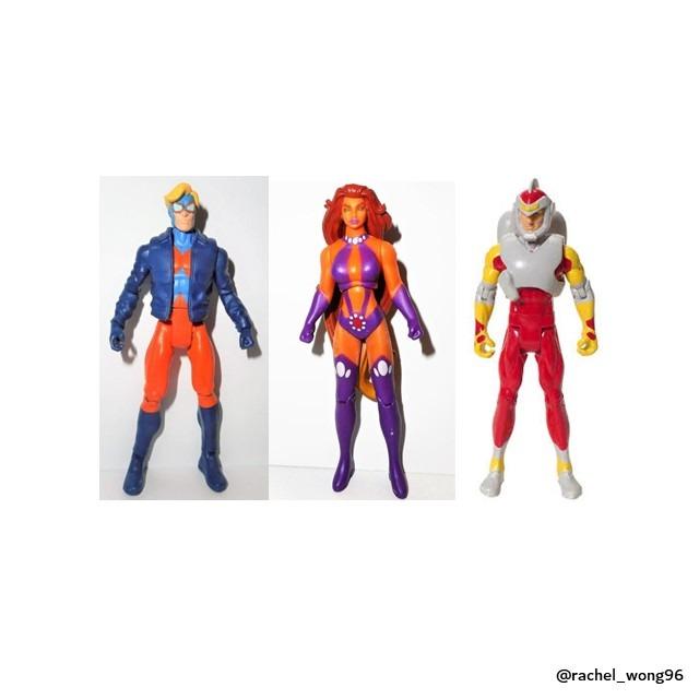 DC Universe Crisis Infinite Heroes: Starfire, Animal Man & Adam Strange  Action Figures #14