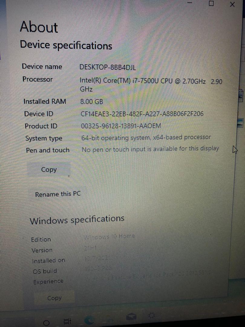 Dell Inspiron 15 Budget gaming i7 7500U Radeon R7 m440 2gb