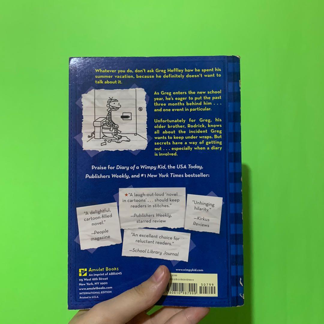 Diary of a Wimpy Kid: Rodrick Rules (Category: Children's Books) located in Manila. Submitted by caprices___3009 (Listing ID 1100078054, Image 2). Description: Minor defect on spine but looks good as new. .