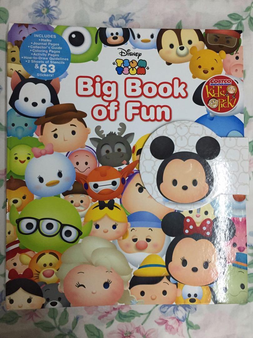 Disney Tsum Tsum Big Book Of Fun Hobbies Toys Books Magazines Children S Books On Carousell