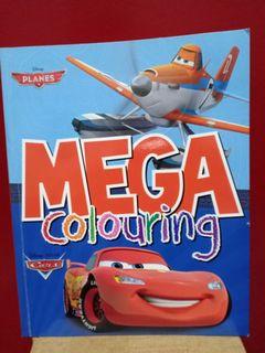 Disney's Cars and Planes Coloring Book