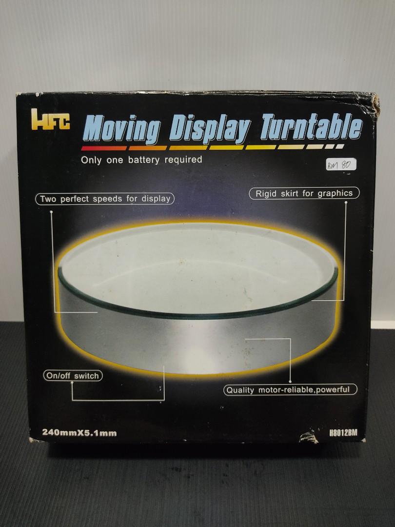 Display turn table (Category: Fan Merchandise) located in Kuala Lumpur. Submitted by tktluvkt (Listing ID 1100123877, Image 1). Description: Sell as it is posting +10/15 can combine shipping.