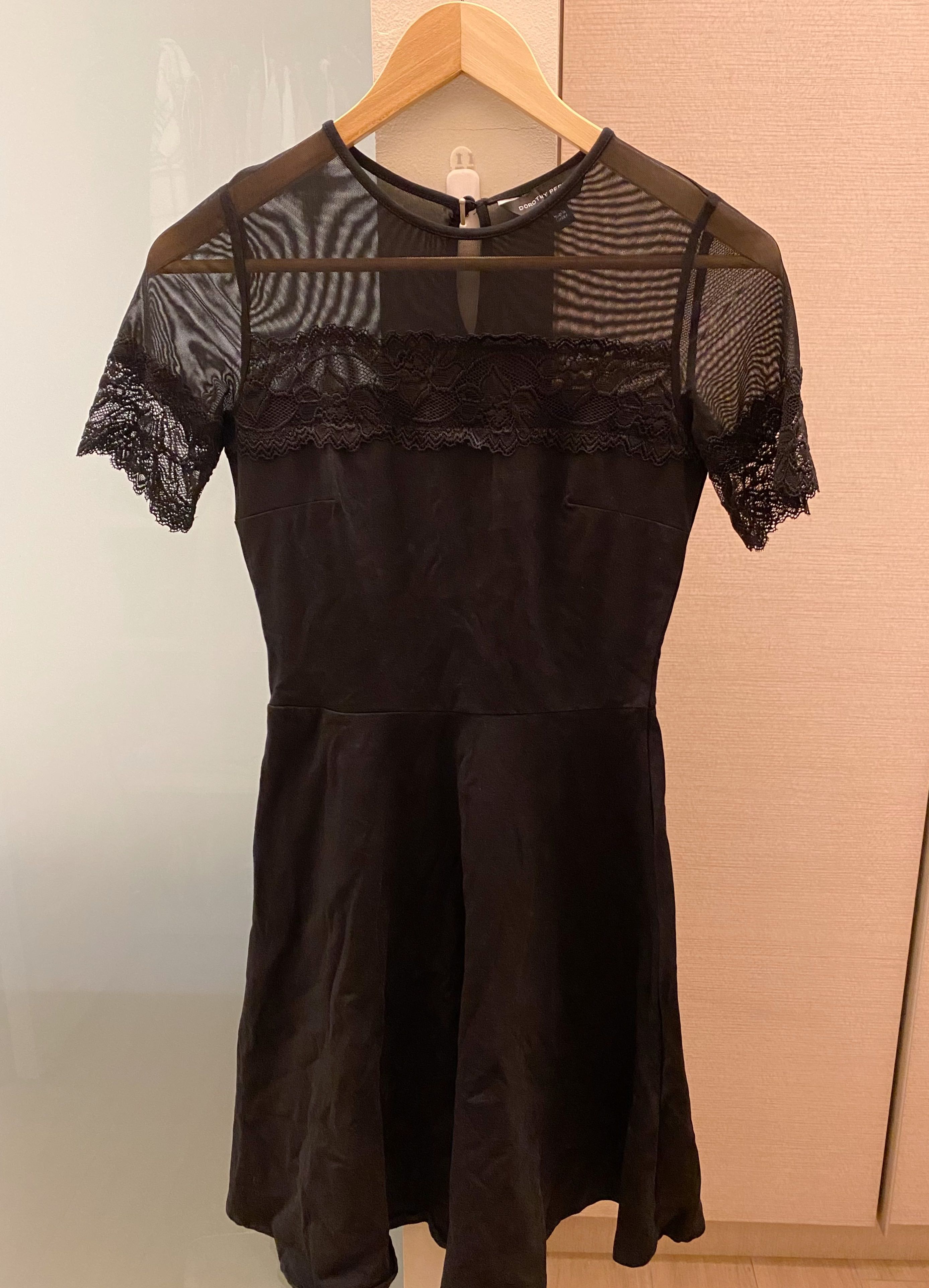 dorothy perkins black lace dress Dorothy Perkins Black Lace Dress