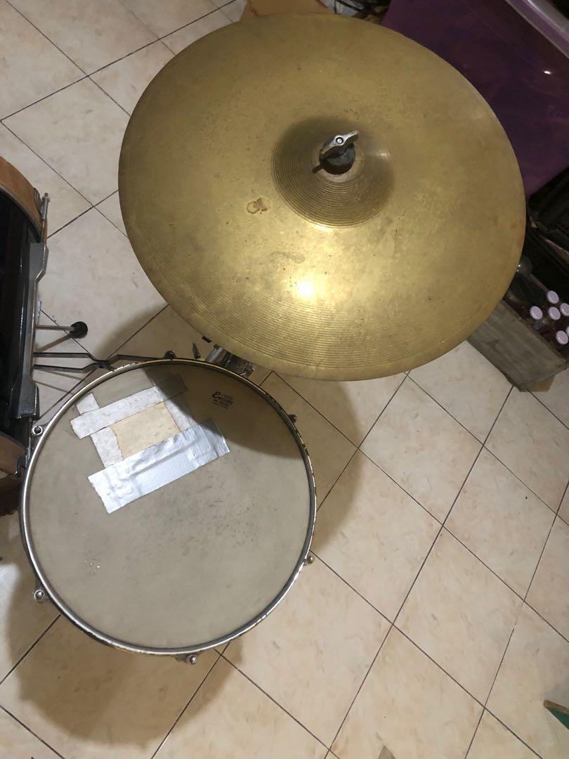 Drum set - Jungle kit, Hobbies & Toys, Music & Media, Musical ...
