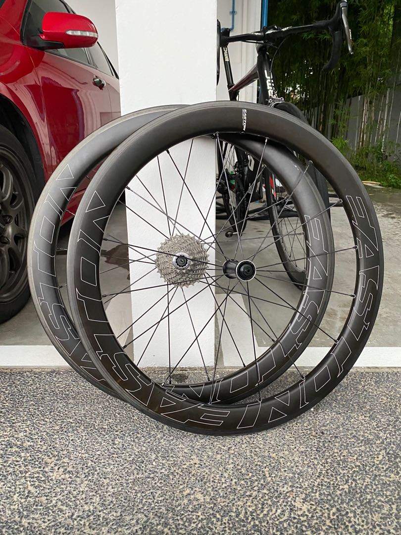 Easton ec90 aero 55 clincher sales road wheelset