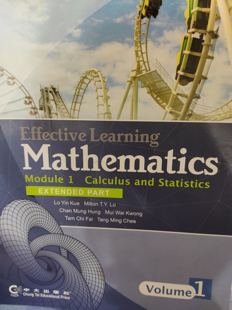 Effective Learning Mathematics Module 1 Calculus and Statistics ...
