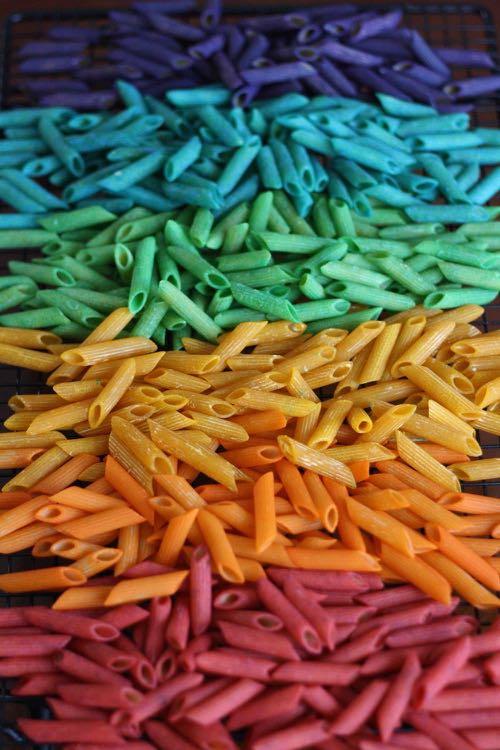 Everlasting coloured pasta for sensory play, Hobbies Toys