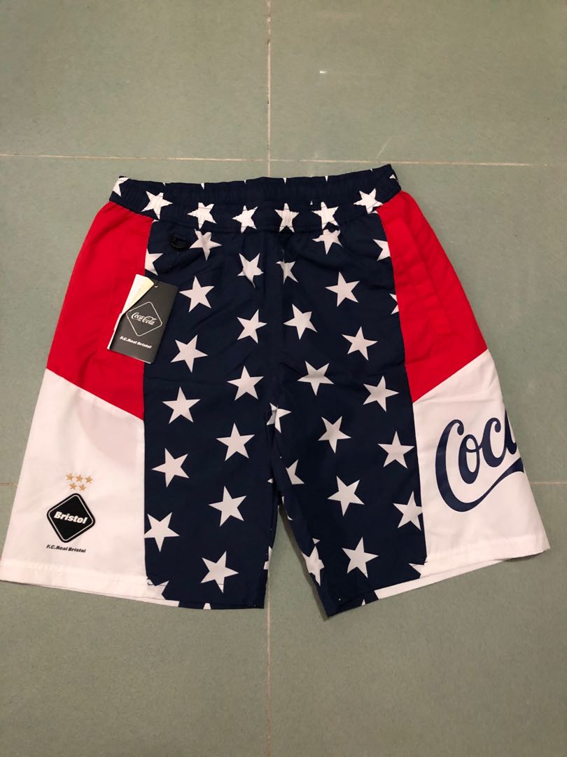 M 新品 FCRB COCA-COLA MULTI PATTERN SHORTS-