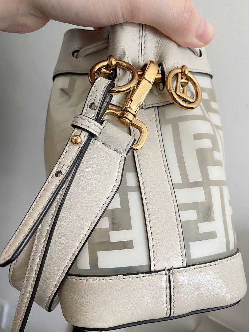 Fendi Mon Tresor mini bucket bag (white), Women's Fashion, Bags & Wallets,  Cross-body Bags on Carousell