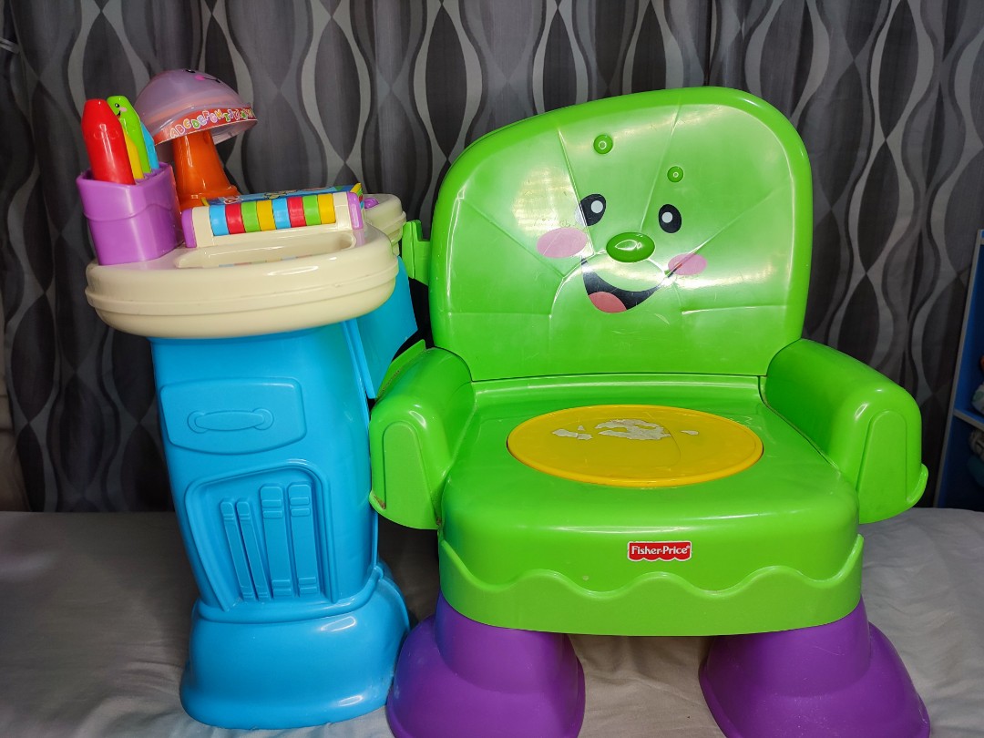 Sale!! Fisher price song & story learning chair sale!!, Babies & Kids