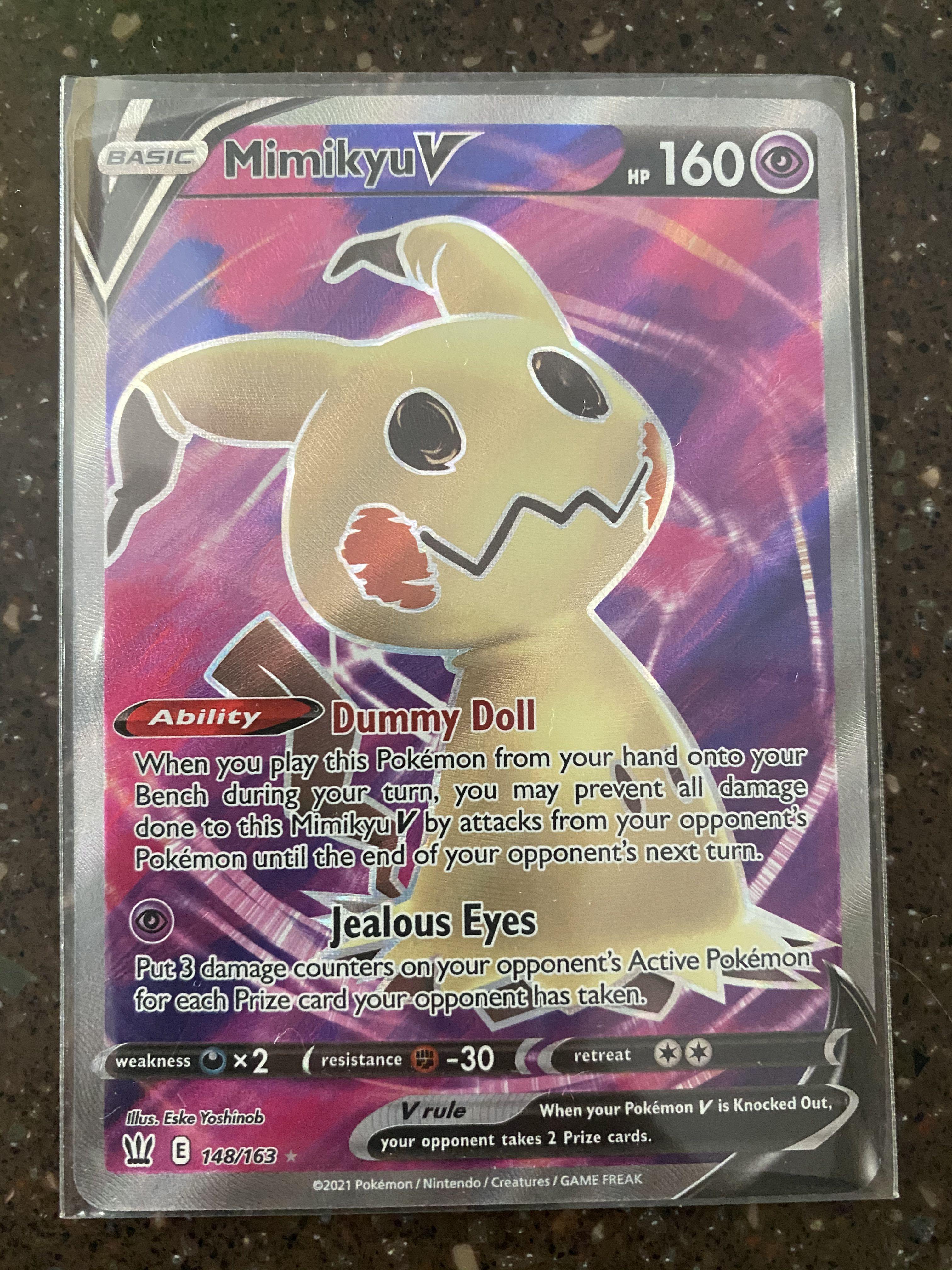 Mimikyu-V (148/163), Busca de Cards