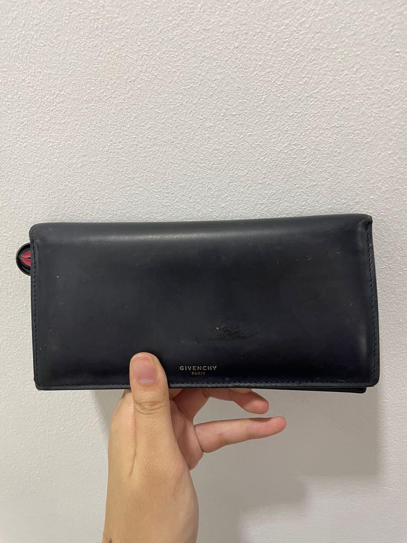 givenchy long flap wallet