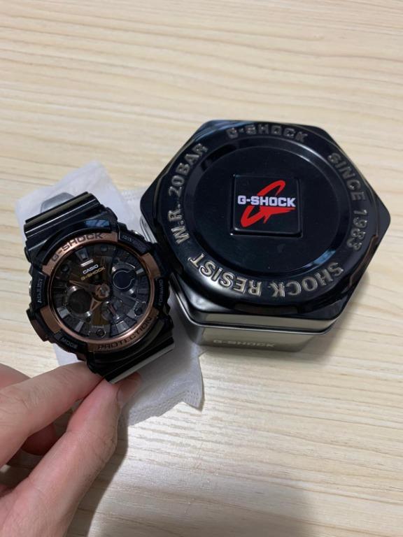 Gshock Ga 200rg 1a Analog Digital Rose Gold Men S Fashion Watches Accessories Watches On Carousell