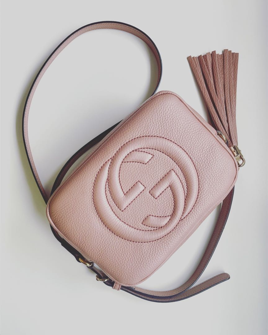 Gucci soho disco hotsell bag blush