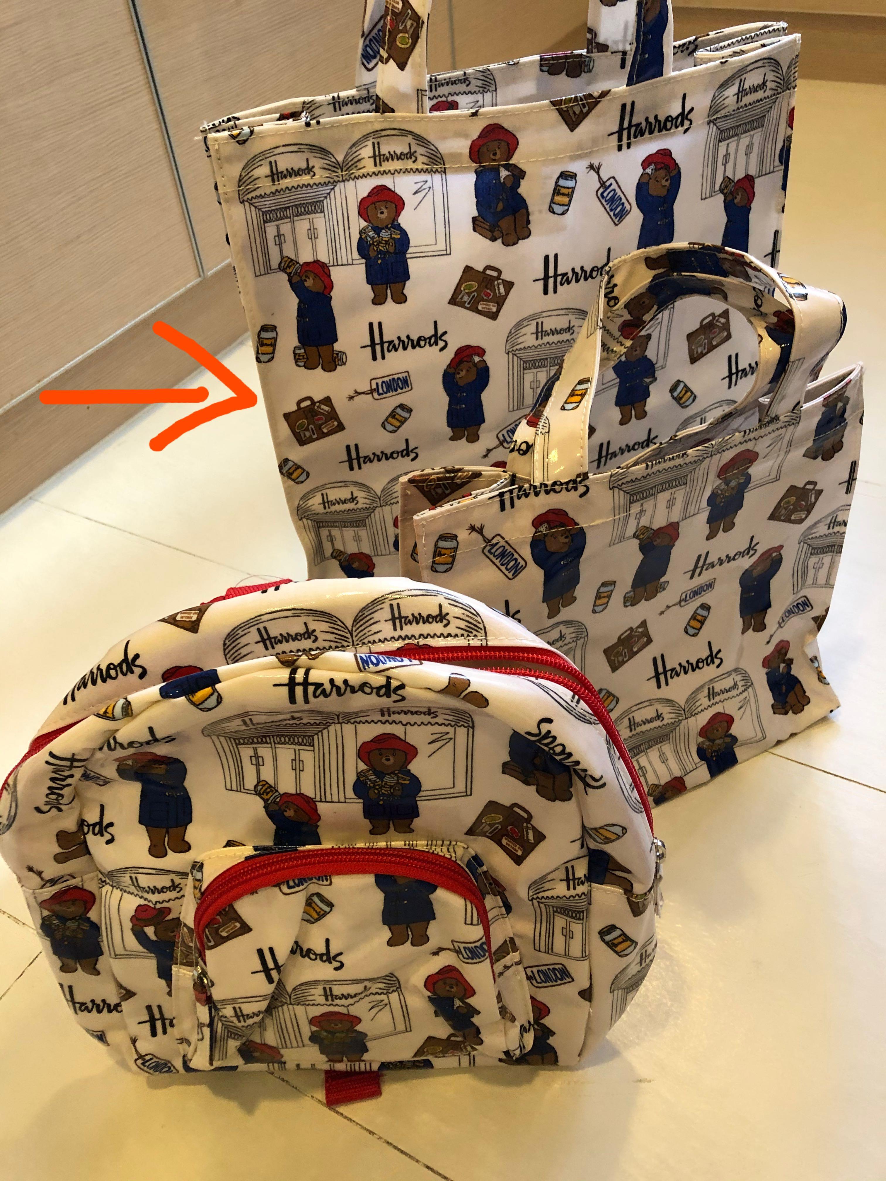 Harrods paddington hotsell bear bag