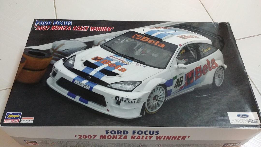 ハセガワ　1/24 フォードフォーカスRS WRC 2台セット