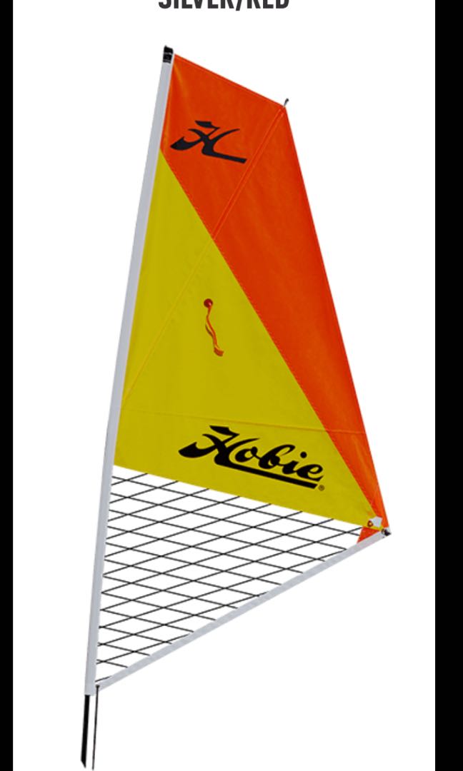 Hobie Kayak Sail Kit and Roller Furler, Sports Equipment, Fishing on
