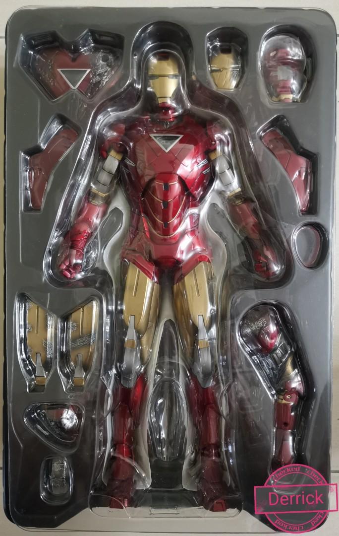 Hot Toys MMS132 Iron Man 2 Iron Man Mark VI Plastic Version